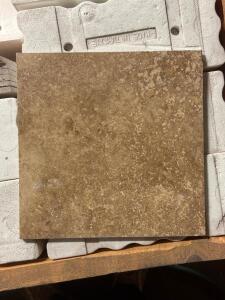 (287) - SQ. FT. OF NOCE TRAVERTINE PREMIUM GRADE TILE