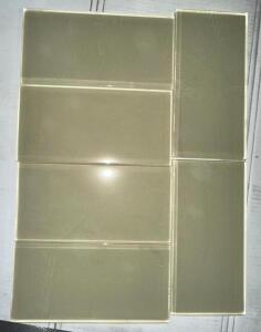 (450)- SQUARE FOOT OF GLASS SAND TILES