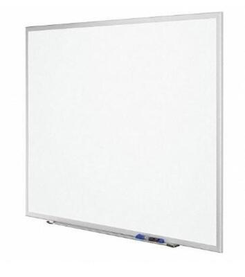 DESCRIPTION: (1) DRY ERASE BOARD BRAND/MODEL: QUARTET/S533GGS INFORMATION: WALL-MOUNT/WHITE RETAIL$: 63.98 SIZE: 24"H X 36"W X 1-1/8"D QTY: 1