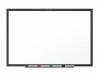 DESCRIPTION: (1) DRY ERASE BOARD BRAND/MODEL: QUARTET/S535B INFORMATION: BLACK FRAME/GLOSS-FINISH/WHITE/MUST COME INTO INSPECT RETAIL$: 203.23 SIZE: 3