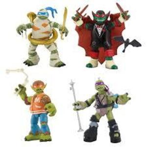 DESCRIPTION: (1) ACTION FIGURE TOY SET BRAND/MODEL: TEENAGE MUTANT NINJA TURTLES INFORMATION: MONSTER MUTANTS, 4 PACK RETAIL$: $39.97 EA QTY: 1