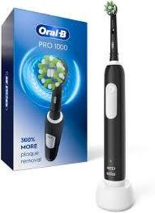 DESCRIPTION: (1) SPINNING TOOTHBRUSH BRAND/MODEL: ORAL-B #PRO-1000 RETAIL$: $39.94 EA QTY: 1