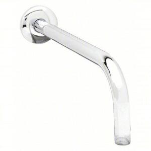 DESCRIPTION: (6) L-TYPE SHOWER ARM BRAND/MODEL: TRIDENT #22JN82 SIZE: CHROME PLATED 90 DEGREE 12 IN RETAIL$: $26.06 EA QTY: 6