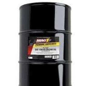 DESCRIPTION: (1) DRUM OF DIESEL ENGINE OIL BRAND/MODEL: MAG1 INFORMATION: 15W40 RETAIL$: $2,131.88 SIZE: 55 GALLON QTY: 1