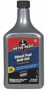 DESCRIPTION: (4) DIESEL FUEL ANTI-GEL BRAND/MODEL: MOTOR MEDIC SIZE: 1 QT RETAIL$: $24.97 EA QTY: 4