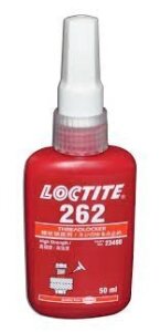 DESCRIPTION: (4) THREADLOCKER BRAND/MODEL: LOCTITE 262 SIZE: 1.69 FL OZ RETAIL$: $64.89 EA QTY: 4