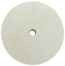 DESCRIPTION: (2) FELT POLISHING WHEEL BRAND/MODEL: LINE10 TOOLS SIZE: 6X2X1/2 RETAIL$: $20.00 EA QTY: 2