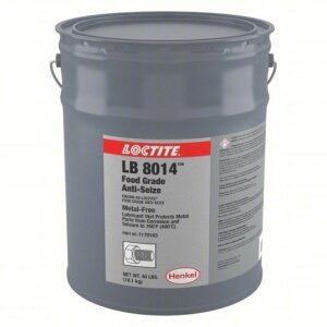 DESCRIPTION: (1) FOOD GRADE ANTI-SEIZE BRAND/MODEL: LOCTITE LB 8014 #6JZW0 INFORMATION: Pail, Non-Metallic, Molybdenum, LB 8014, -20° to 750°F SIZE: 5