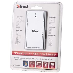 DESCRIPTION: (3) ALL IN ONE CARD READERS BRAND/MODEL: TRUST 16264 RETAIL$: $38.96 QTY: 3