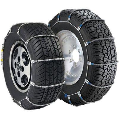 DESCRIPTION: (2) ALLOY RADIAL CHAINS BRAND/MODEL: PEERLESS CHAIN/TA2069 INFORMATION: LINK TIRE CHAIN RETAIL$: 152.24 EACH SIZE: 38" X 18" QTY: 2