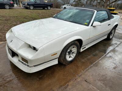 1990 CHEVY CAMERO CONVERTIBLE.