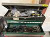 SEVEN DRAWER METAL TOOL ORGANIZER W/ SOME CONTENTS. - 3