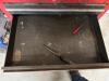 SEVEN DRAWER METAL TOOL ORGANIZER W/ SOME CONTENTS. - 5