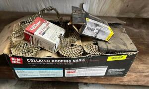 (1) BOX OF COLLATED ROOFING NAILS