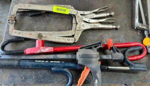 (1) LOT OF ASSORTED HAND TOOLS