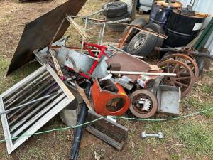 (1) LOT OF ASSORTED METAL SCRAP