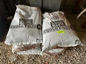 (6)40 LB. BAGS OF ECO ABSORB