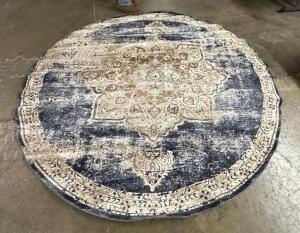 93" CIRCULAR RUG