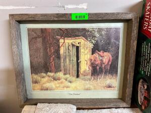 VINTAGE FRAMED PICTURE