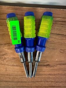 (3)- SCREWDRIVERS