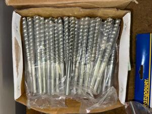 ONE BOX OF 6" MASONRY DRILL BITS