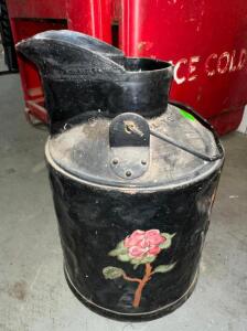 VINTAGE METAL OIL CANISTER