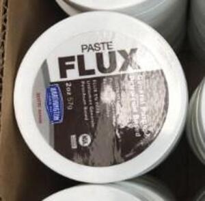 DESCRIPTION: (12) PASTE FLUX BRAND/MODEL: WORTHINGTON/331770 INFORMATION: PETROLEUM-BASED/SOLDERING RETAIL$: 92.28 PER LOT SIZE: 2-OZ. QTY: 12