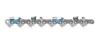 DESCRIPTION: (4) NARROW KER SAW CHAIN BRAND/MODEL: OREGON/95TXL072G INFORMATION: 72-DRIVE LINKS/MICRO-CHISEL RETAIL$: 18.52 EACH SIZE: .325"CHAIN PITC