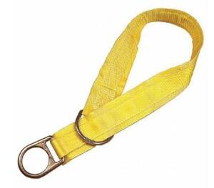 DESCRIPTION: (2) WEB TIE-OFF ADAPTER BRAND/MODEL: 3M DBI-SALA/1002004 INFORMATION: YELLOW/PASS-THROUGH RETAIL$: 71.97 EACH SIZE: 4'L X 1-3/4'W QTY: 2