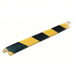 DESCRIPTION: (12) CORNER GUARD BRAND/MODEL: ABRASION-RESISTANT #454P INFORMATION: POLYURETHANE FOAM, BLACK/YELLOW, INDOOR/OUTDOOR, FLAT, ADHESIVE SIZE