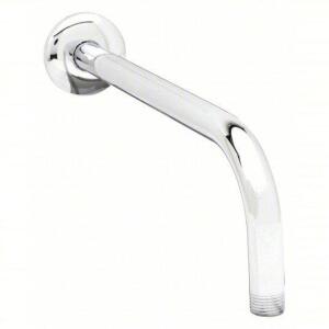 DESCRIPTION: (5) L-TYPE SHOWER ARM BRAND/MODEL: TRIDENT #22JN82 SIZE: CHROME PLATED 90 DEGREE 12 IN RETAIL$: $26.06 EA QTY: 5