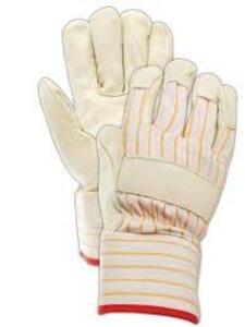 DESCRIPTION: (2) PACKS OF (12) PAIRS OF WORK GLOVES BRAND/MODEL: MAGID GLOVE INFORMATION: TAN RETAIL$: $10.43 PER PAIR QTY: 2