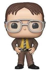 DESCRIPTION: (1) DWIGHT FROM THE OFFICE ACTION FIGURE BRAND/MODEL: FUNKO POPS RETAIL$: $15.95 EA QTY: 1