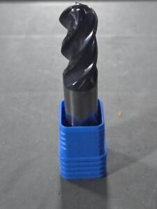 DESCRIPTION: (1) SOLID CARBIDE BALL END MILL BRAND/MODEL: YG-1 EMB79040 SIZE: 5/8" DIA 1-1/4" LOC RETAIL$: $125.00 QTY: 1