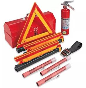 DESCRIPTION: (1) FLEET SAFETY KIT BRAND/MODEL: BUCKEYE/H-6137 INFORMATION: RED METAL CASE/MUST COME INTO INSPECT RETAIL$: 175.00 SIZE: 2-1/2 LB [20"L