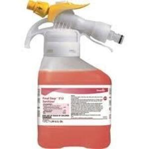 DESCRIPTION: (4) SANITIZER BRAND/MODEL: DIVERSEY FINAL STEP 512 SIZE: 1.58 QT RETAIL$: $25.00 EA QTY: 4