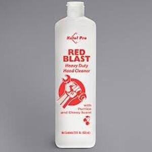 DESCRIPTION: (6) HEAVY DUTY HAND CLEANER BRAND/MODEL: PRO-SOURCE RED BLAST INFORMATION: WITH PUMICE AND CHERRY SCENT SIZE: 22 FL OZ RETAIL$: $8.00 EA