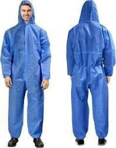 DESCRIPTION: (1) CASE OF (25) DISPOSABLE COVERALLS WITH HOOD AND BOOTS BRAND/MODEL: KEYSTONE #CVL-SMS-B-4XL-BLUE INFORMATION: BLUE SIZE: 4XL RETAIL$: