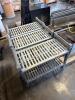 (3) 36 "X 17" TWO TIER PLASTIC DUNNAGE RACKS. - 7