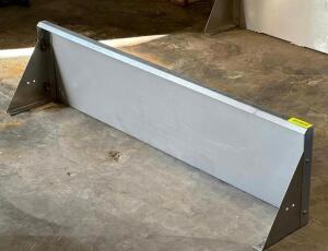 48" X 12" STAINLESS WALL SHELF