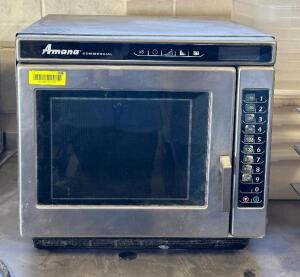 AMANA COMMERCIAL MICROWAVE.