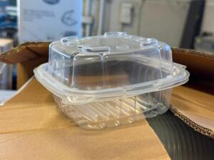 (1) CASE OF PLASTIC TO GO CONTAINERS