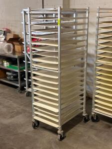 TWENTY PAN TRAY RACK