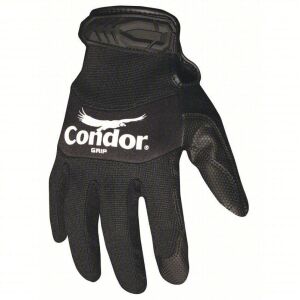 DESCRIPTION: (12) PAIRS OF MECHANICS GLOVES BRAND/MODEL: CONDOR #42KZ59 INFORMATION: BICAST LEATHER, BLACK SIZE: SMALL RETAIL$: $18.62 EA QTY: 12