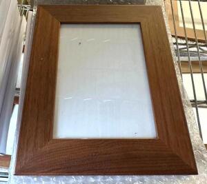 (28)- 5"X7" WOOD PICTURE FRAMES