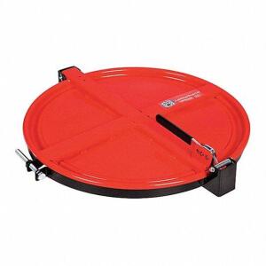 DESCRIPTION: (1) STEEL DRUM LID BRAND/MODEL: PIG #30RF33 INFORMATION: RED RETAIL$: $550.25 EA SIZE: 23-1/4 OUTSIDE DIA QTY: 1