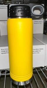 (17)- YELLOW WATER BOTTLES