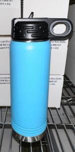 (6)- LIGHT BLUE WATER BOTTLES