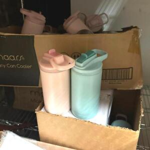 (3) BOXES OF ASSORTED TUMBLER CUPS WITH LIDS