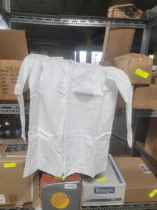 DESCRIPTION: (1) CASE OF (30) DISPOSABLE SHIRTS SIZE: SMALL QTY: 1